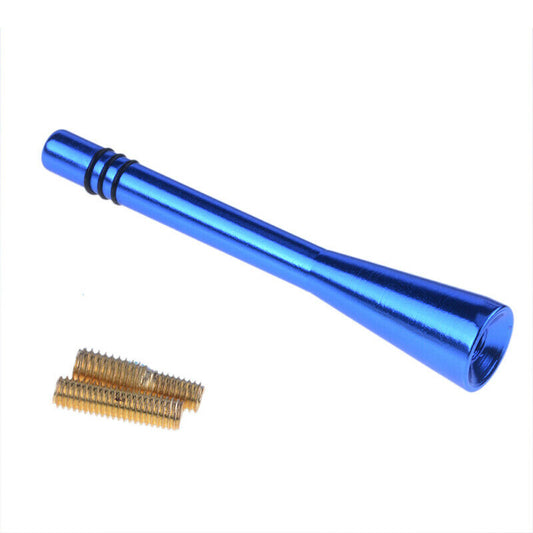 1X 3" Car Blue Aerial Bee Sting Mast Antenna Ariel Arial Mini Radio Stubby Am Fm