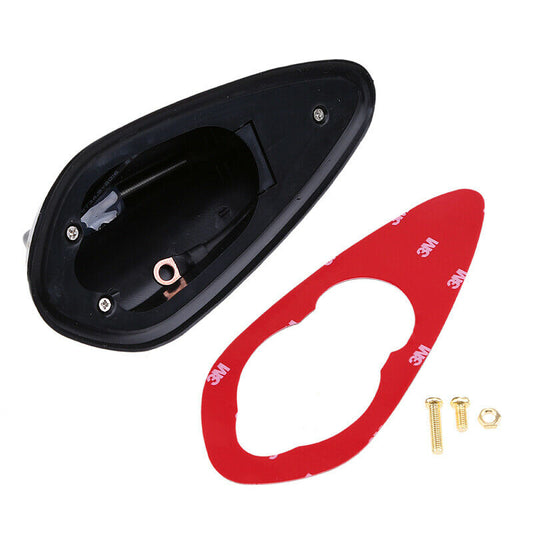 1PCS Black Car SUV Big Shark Fin Aerial Antenna Roof Radio AM/FM Signal