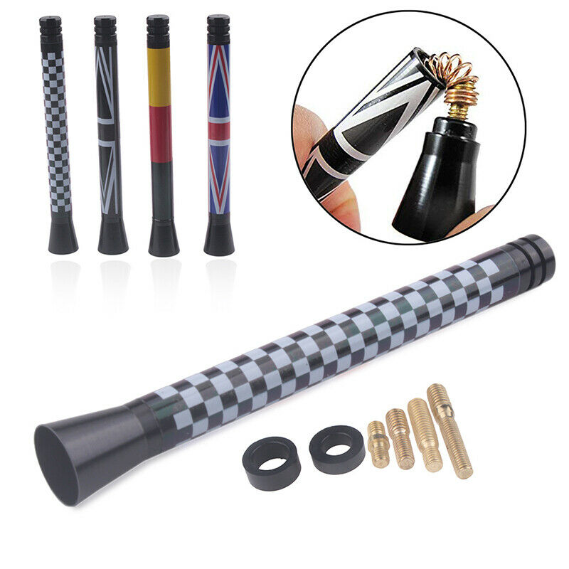 3" Car Aerial Bee Sting Mast Antenna Ariel Radio Stubby For Mini Cooper Cool 1pc