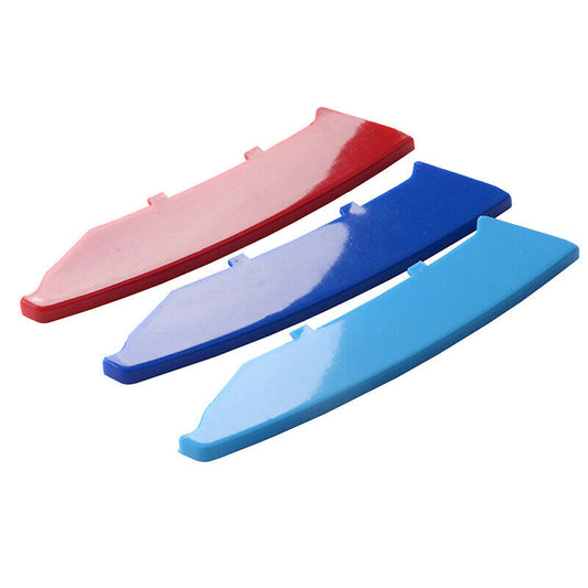 NEW M Style Front Kidney Grille Strip Cover Clip Trim For BMW 3 Series E90 E91