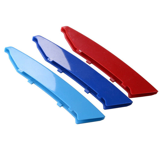 NEW M Style Front Kidney Grille Strip Cover Clip Trim For BMW 3 Series E90 E91