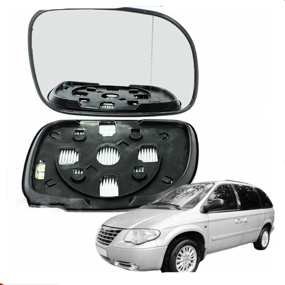 Right Driver side Wide Angle wing mirror glass for Chrysler Delta 2011-14 heated