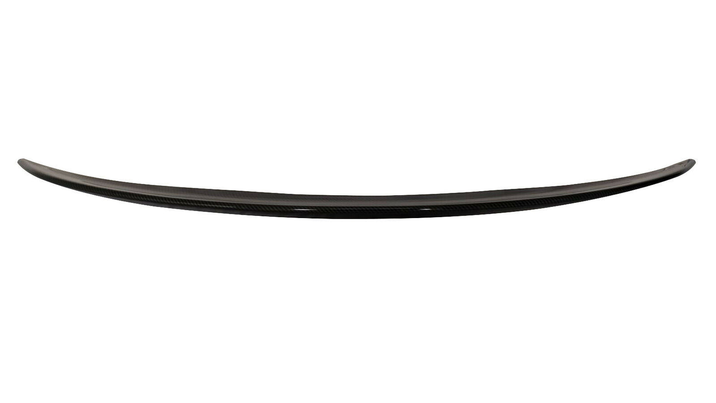 MERCEDES CLA W117 C117 AMG STYLE WING REAR TRUNK BOOT SPOILER LIP CARBON LOOK