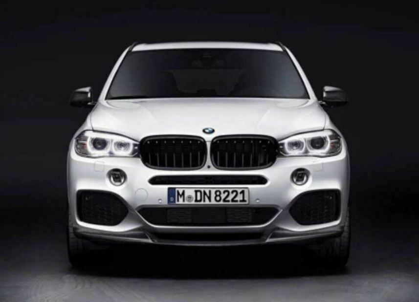 BMW X5 F15 M PERFORMANCE CARBON FIBER LOOK BODY KIT SPLITTER SPOILER DIFFUSER