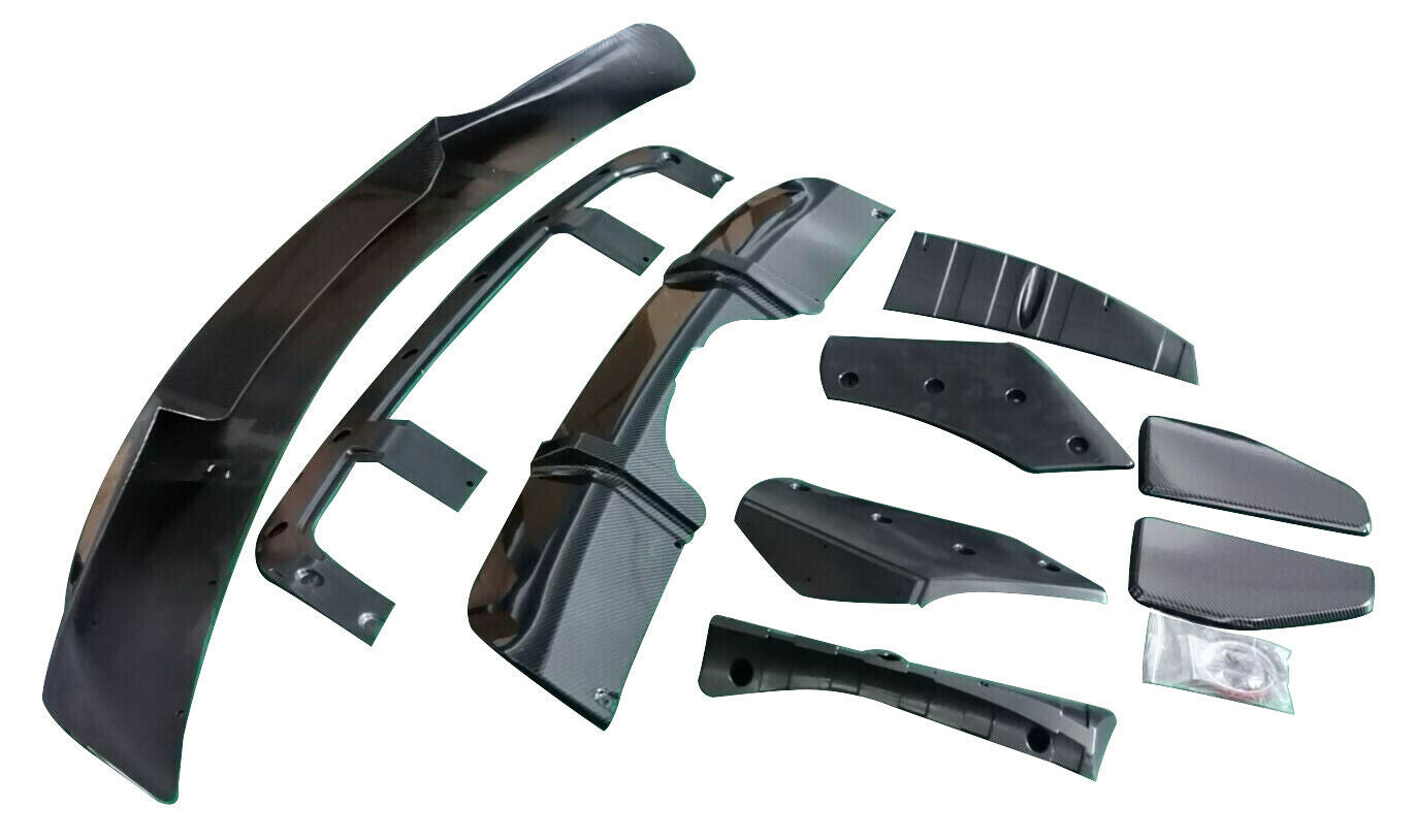 BMW X5 F15 M PERFORMANCE CARBON FIBER LOOK BODY KIT SPLITTER SPOILER DIFFUSER