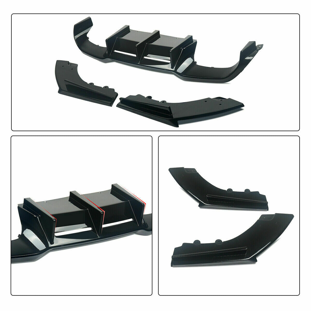 BMW M2 F87 BODYKIT FRONT SPLITTER REAR DIFFUSER SPOILER SIDE BLADES BODY KIT