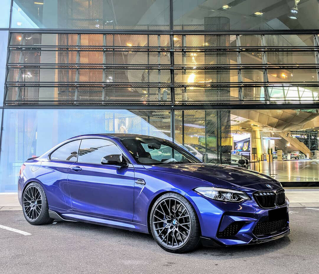 BMW M2 F87 BODYKIT FRONT SPLITTER REAR DIFFUSER SPOILER SIDE BLADES BODY KIT