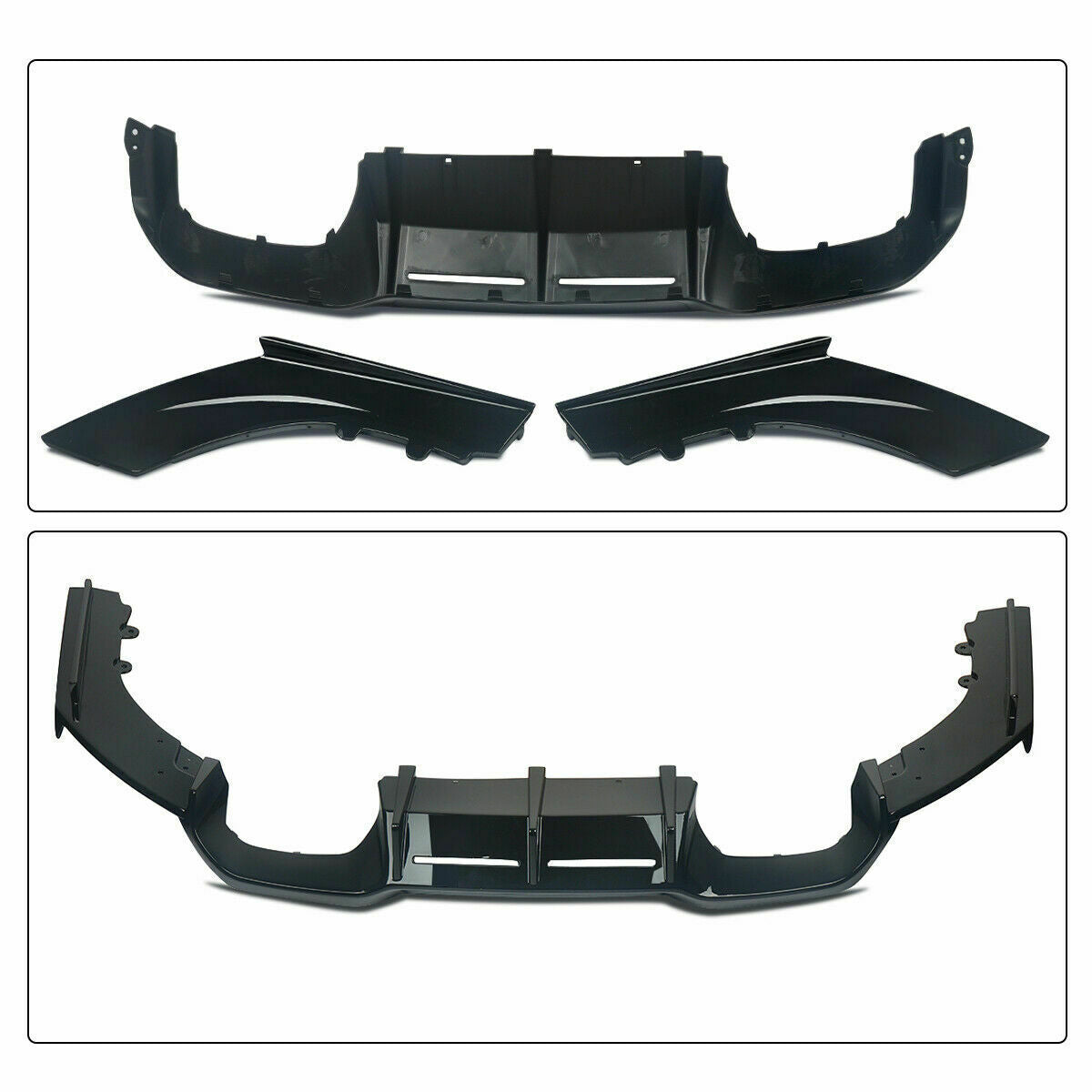 BMW M2 F87 BODYKIT FRONT SPLITTER REAR DIFFUSER SPOILER SIDE BLADES BODY KIT