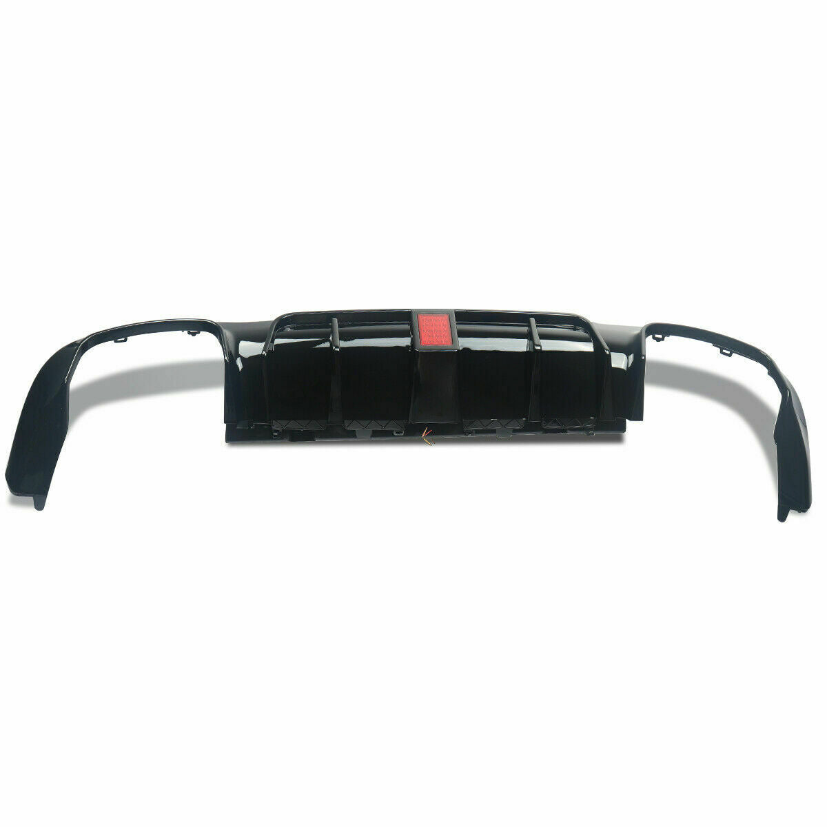 MERCEDES BENZ E CLASS W213 AMG C63 REAR BUMPER DIFFUSER AMG BRABUS STYLE GLOSS