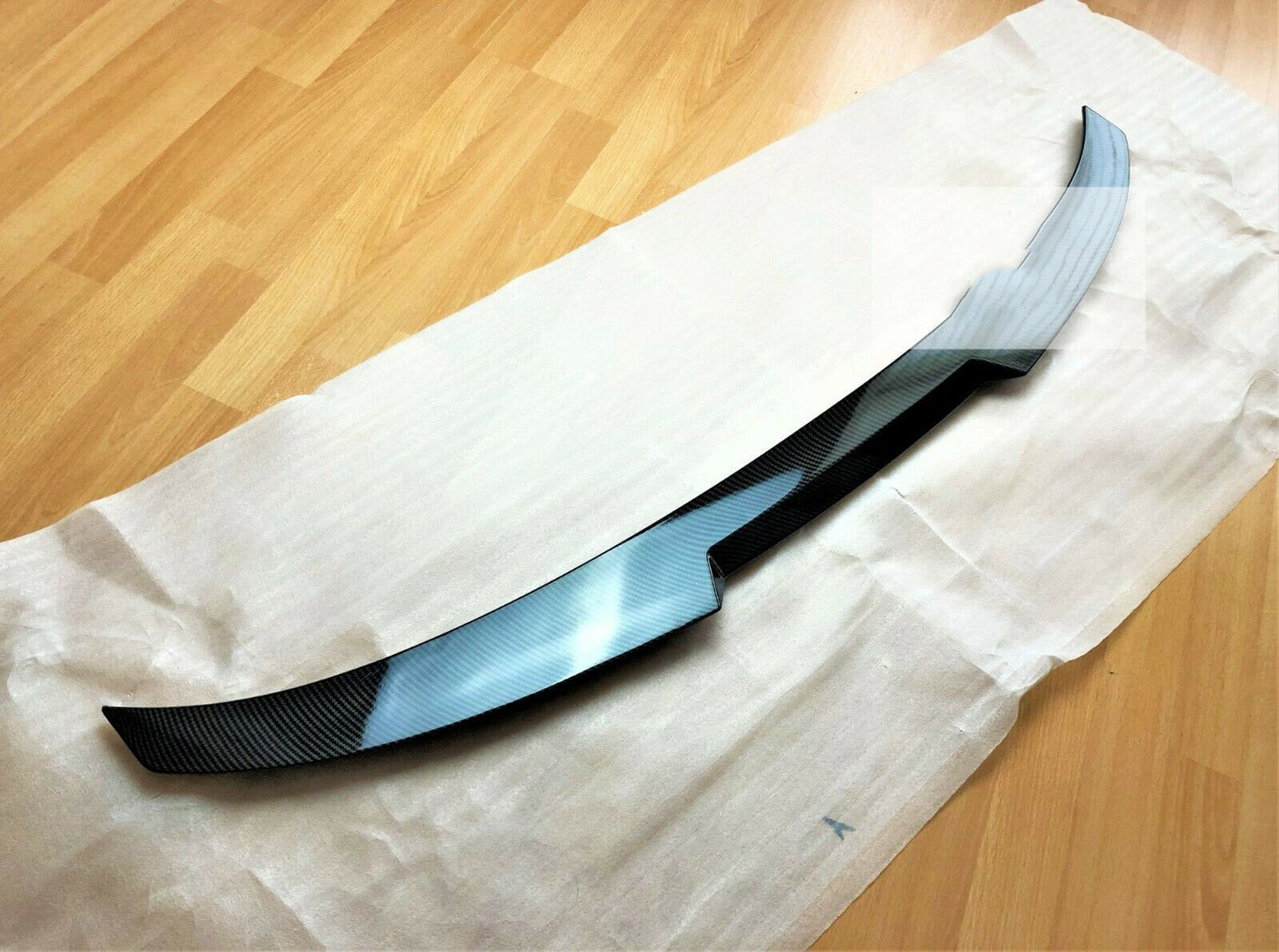 BMW M Sport 3 Series M3 F30 F80 Carbon Fibre M4 Style Boot Lip Spoiler 2011-19