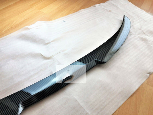 BMW M Sport 5 Series M5 F10 Carbon Fibre M4 Style Boot Lip Spoiler 2010-17