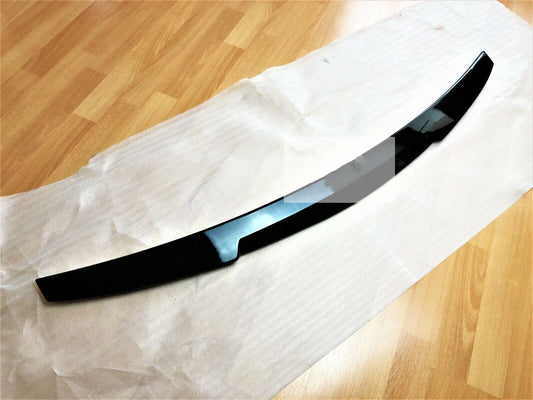 Audi RS4 Look A4 S4 RS4 B8 Gloss Black M4 Style Boot Lip Spoiler 2008 to 2012