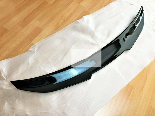 BMW M Sport 4 Series F36 Gloss Black High Kick PSM Ducktail Spoiler 2013-20