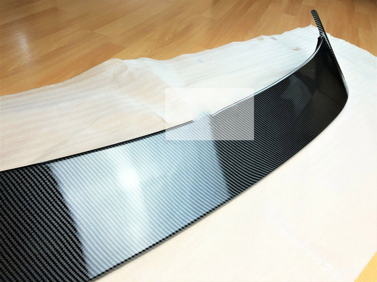 SEAT Leon Cupra Look 5 Door MK3 5F Carbon Fibre Rear Lip Boot Spoiler 2012-20