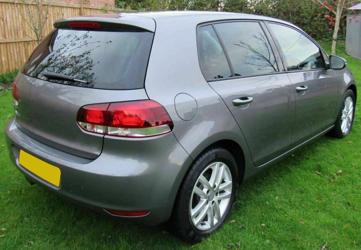 Right Driver side Wide Angle Wing mirror glass for VW Golf 2009-12 Heated