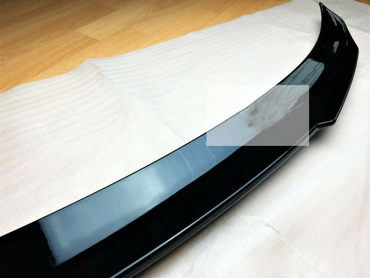 BMW M Sport 3 Series E90 Gloss Black High Kick PSM Ducktail Spoiler 2004 to 2012