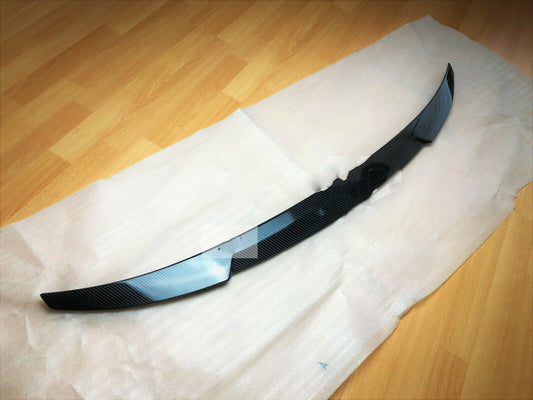 Audi RS3 Look A3 S3 RS3 8Y Saloon Carbon Fibre M4 Style Boot Lip Spoiler 2020+