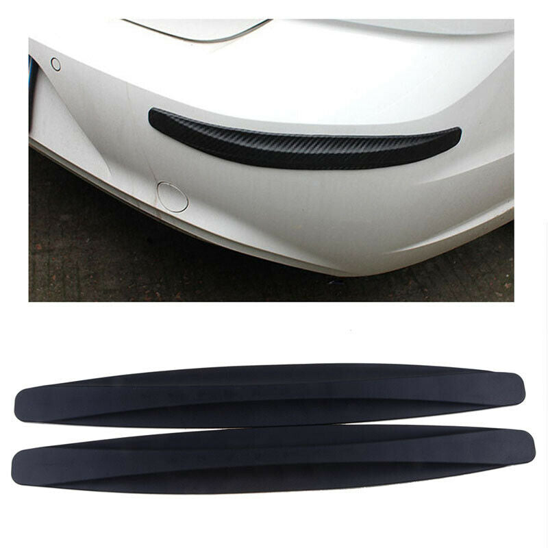 2x Universal Car Black Anti-rub Strip Bumper Body Corner Protector Guard