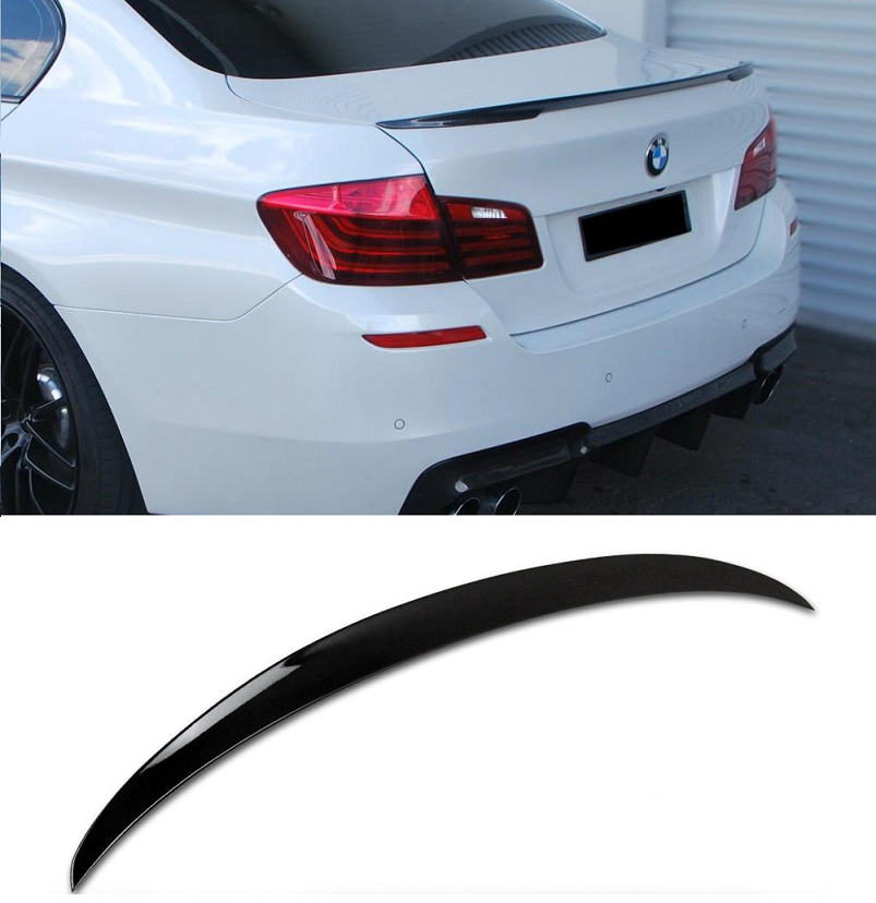 BMW F10 & M5 SALOON 4DR M BOOT PERFORMANCE BOOT TRUNK LIP SPOILER GLOSS BLACK