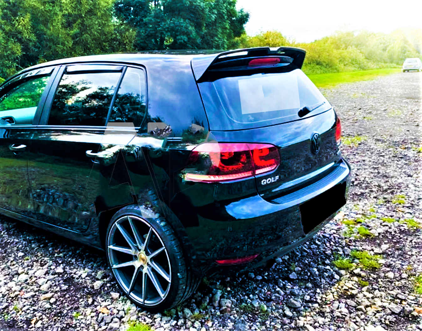 VW Golf MK6 TSI TDI Carbon Fibre Boot Spoiler 2008-2013