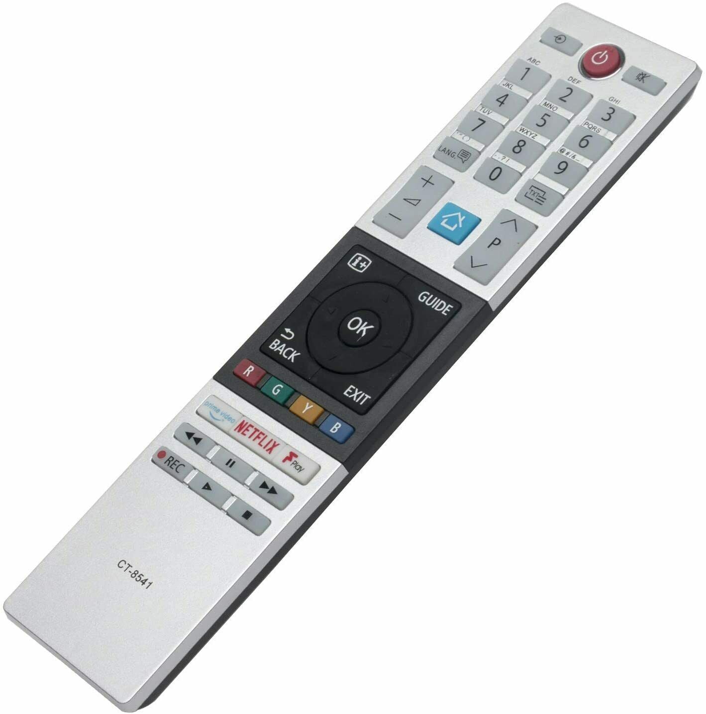 CT-8541 Remote Control For Toshiba NETFLIX Smart LED TV 24W2863DB