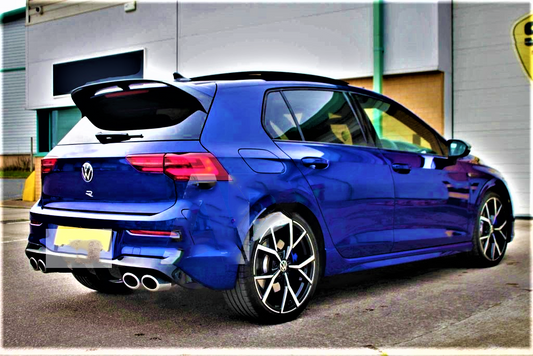 VW Golf MK8 TSI TDI Carbon Fibre Boot Spoiler Kit