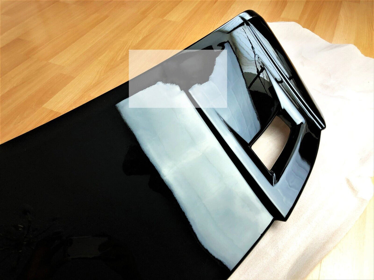 Mercedes GLC Class SUV GLC63 AMG Style X253 Gloss Black Rear Spoiler 2015 plus