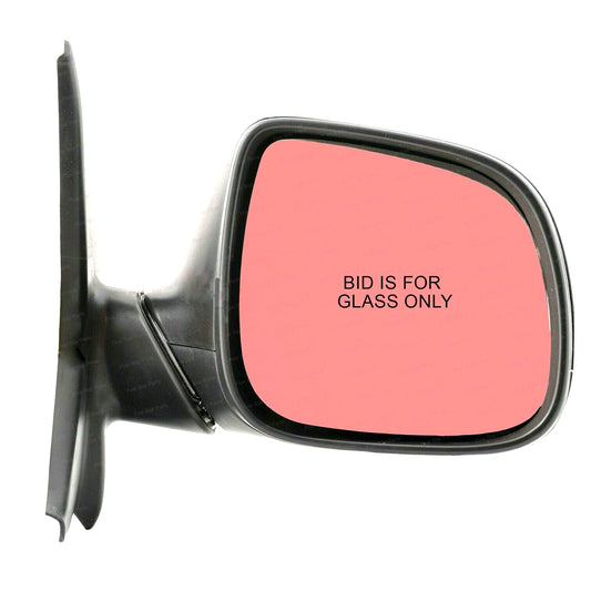 Right hand driver side wing mirror glass for VW Transporter T6 2015-22 clip on