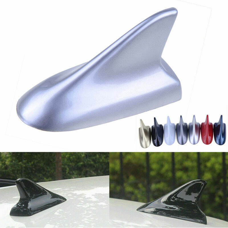 Silver Roof Shark Fin Aerial Dummy Antenna Decoration Tape For Toyota Camry