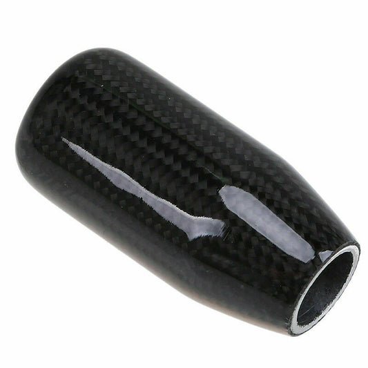 Real Carbon Fiber Gear Stick Shift Knob Shifter Manual Transmission Universal