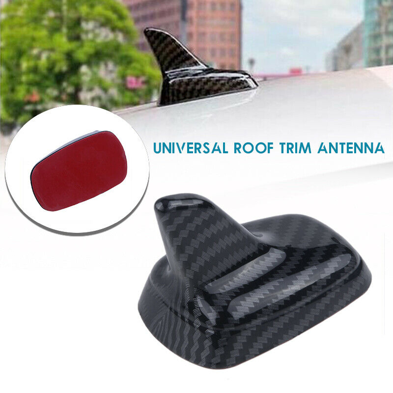 Universal Auto Car Black Shark Fin Decorative Dummy Roof Antenna Aerial Fit All