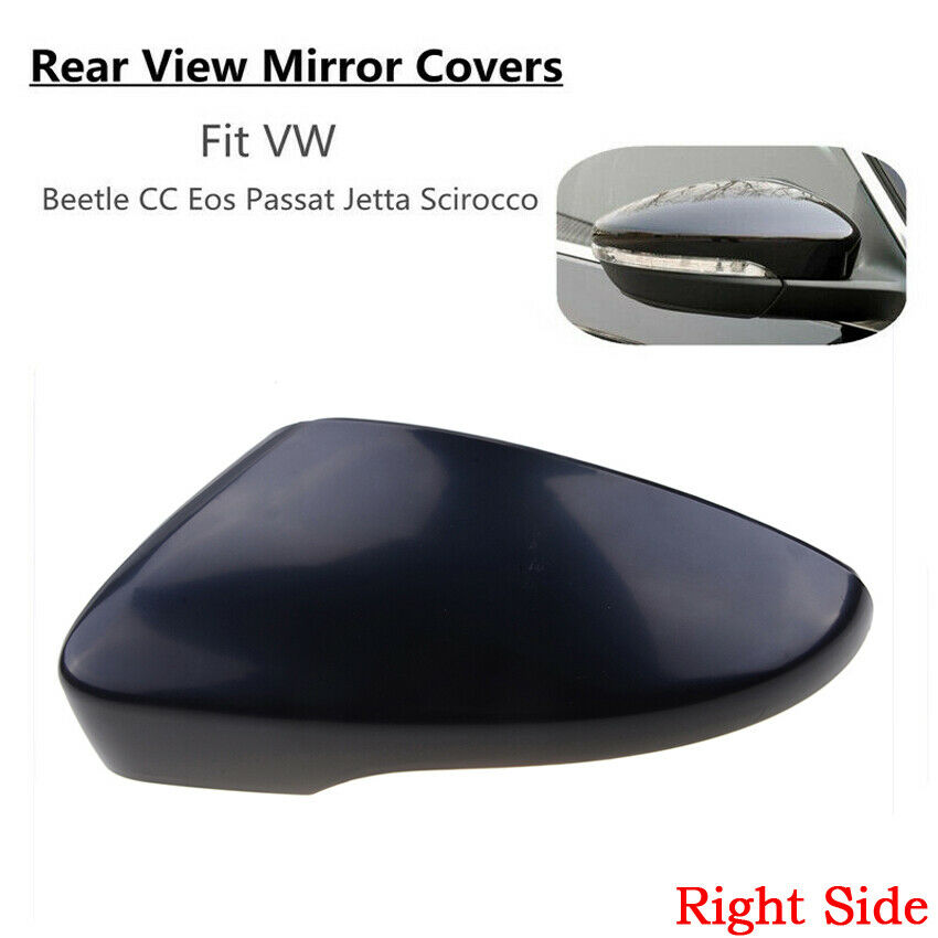 Right Fit VW Beetle CC Passat B7 Jetta IV 4 Scirocco Door Wing Mirror Cover Cap