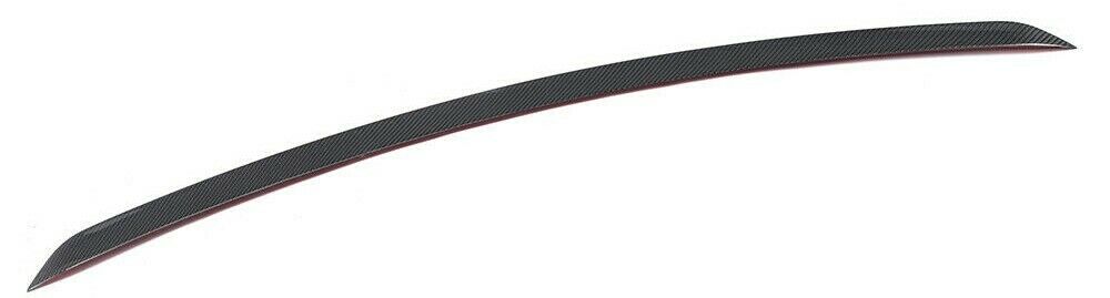 MERCEDES E CLASS W213 SALOON AMG STYLE BOOT SPOILER CARBON LOOK 2016-2020