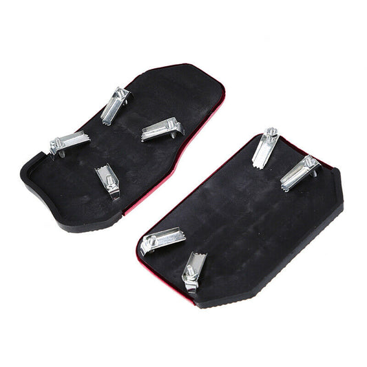 Red Non-Slip Automatic Gas Brake Foot Pedal Pad Cover Car Accessories UK AE1