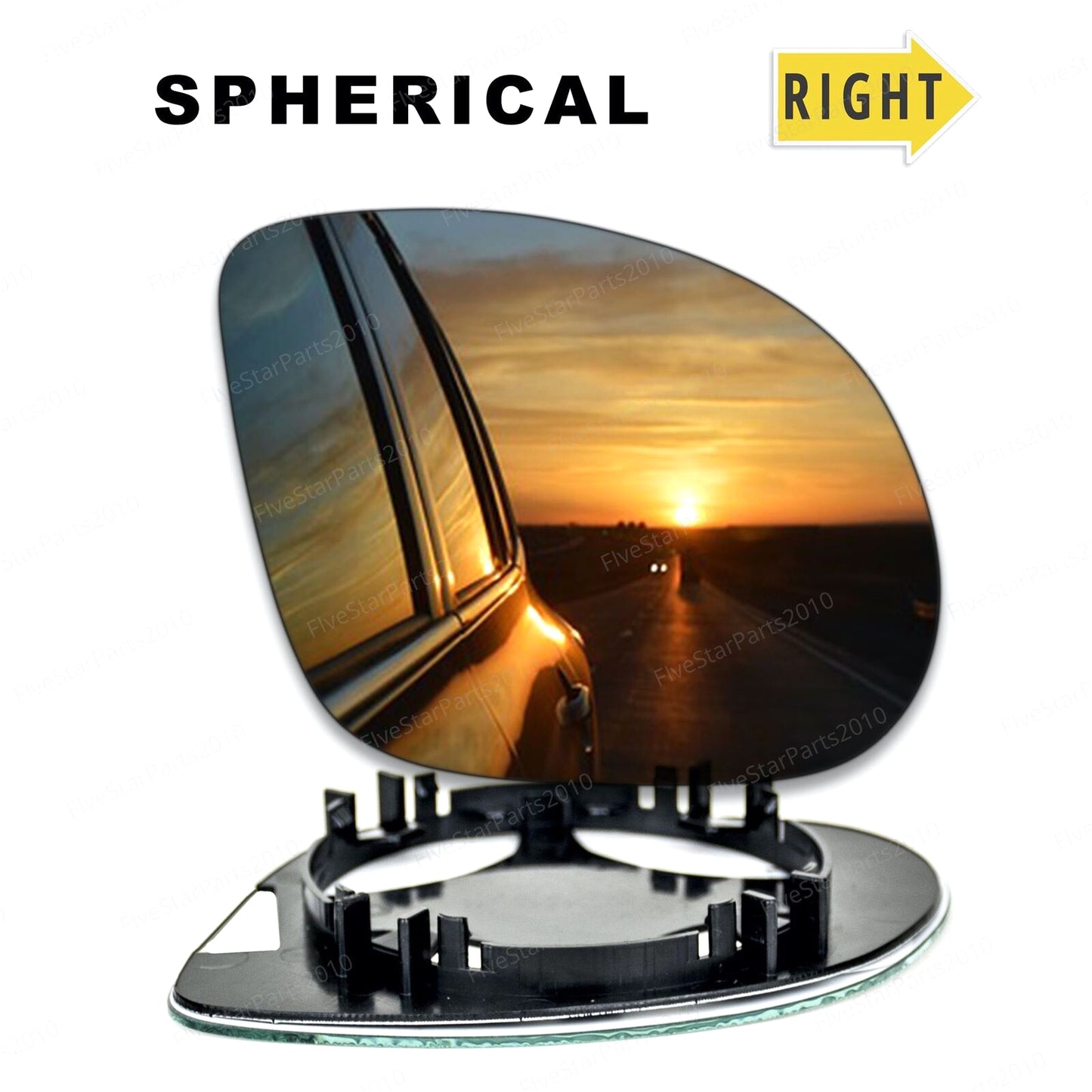 Right Driver side wing mirror glass for BMW E36 M3 1992-1999