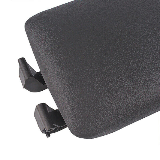 For Audi A4 B6 B7 2001-2008 PU Leather Center Console Armrest Lid Cover Grey