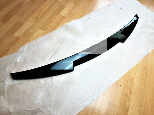 Audi RS4 Look A4 S4 RS4 B9 Saloon Gloss Black M4 Style Boot Lip Spoiler 2016 plus