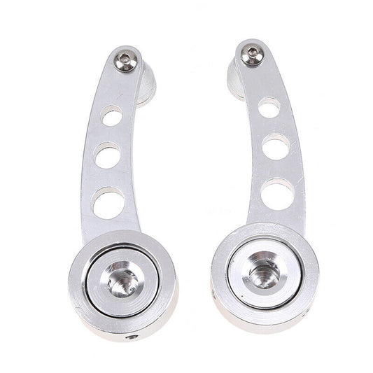 Chrome Universal Car Window Handle Winder Riser Replacement Winder Crank Riser