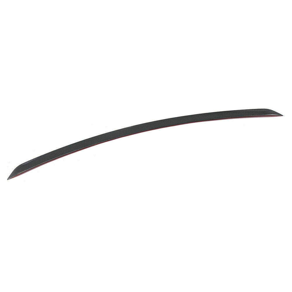 MERCEDES E CLASS W213 SALOON AMG STYLE BOOT SPOILER CARBON LOOK 2016-2020