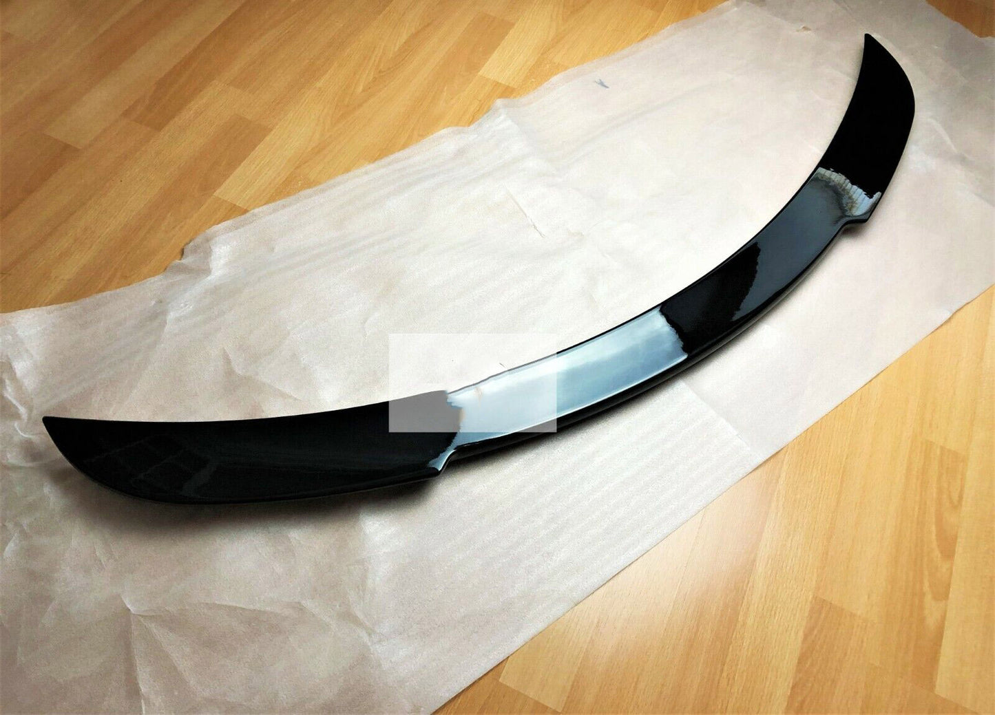 Mercedes C Class Coupe C63 AMG Style W205 C205 Gloss Black FD Spoiler 2014-2021