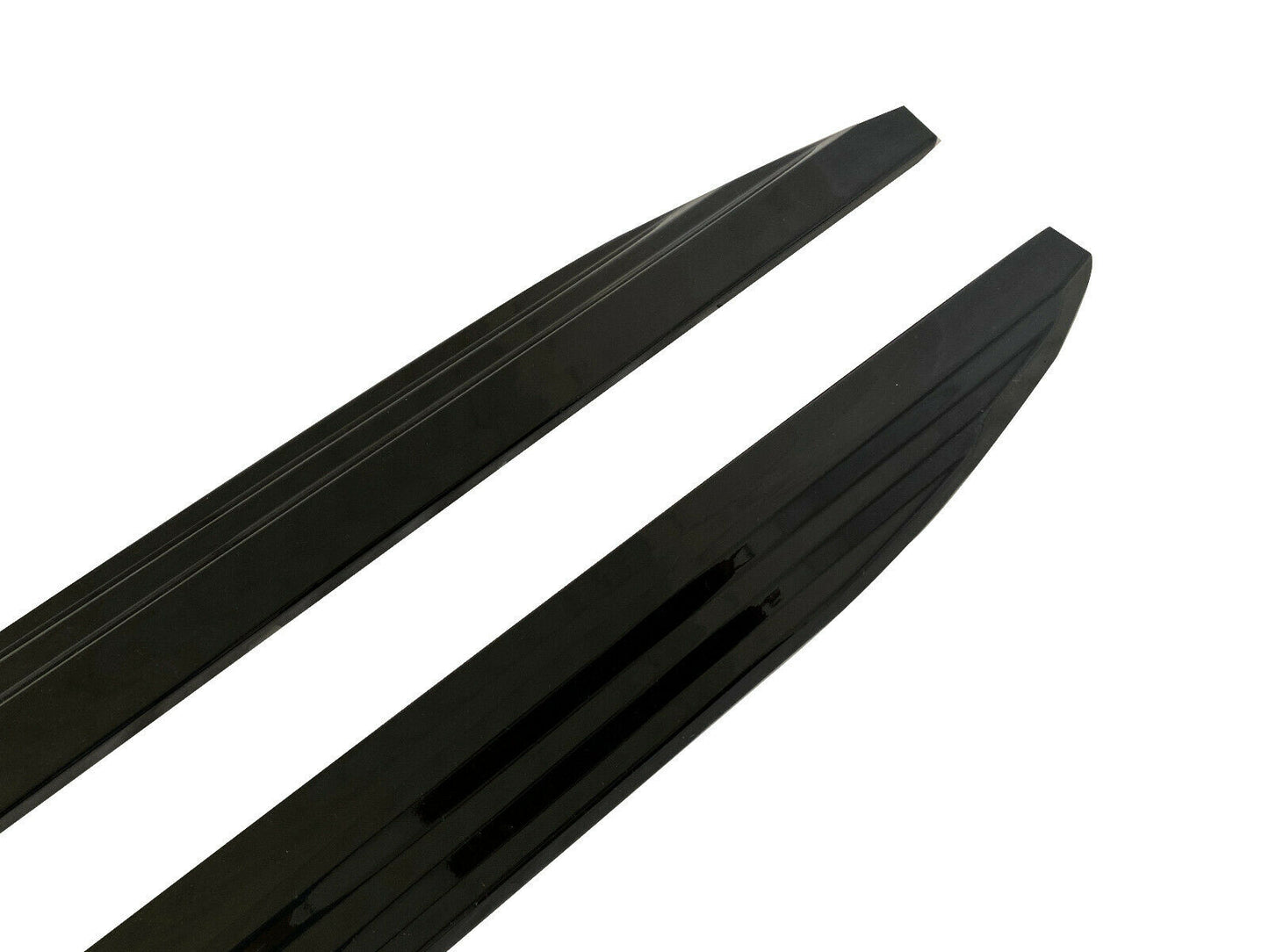 BMW X5 F15 M PERFORMANCE SIDE SKIRT SKIRTS EXTENSION BLADES GLOSS BLACK 2013-18