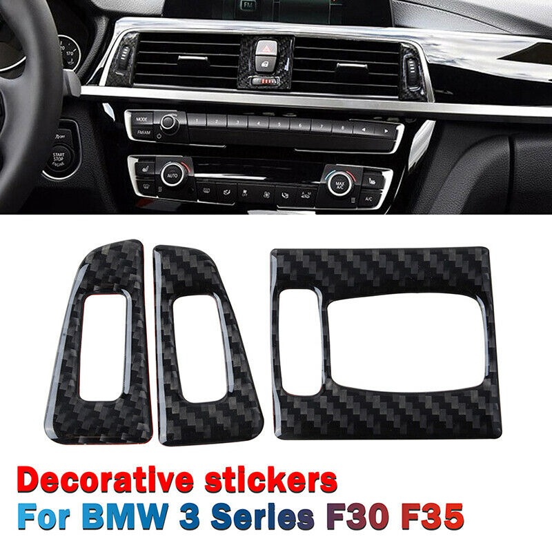 Decoration Cover Trim Part Accessories Carbon Fiber For BMW F30 F32 F80 F82 M3 G