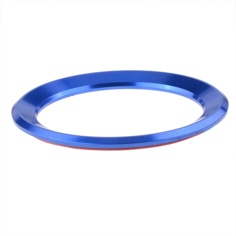 Blue Car Decorative Steering Wheel Center Ring Cover 1/3/4/ 5/7 Series For BMW