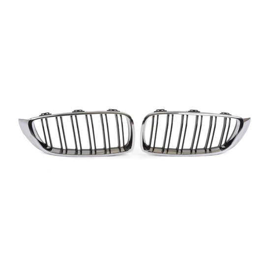 BMW F32 F33 F80 F82 F83 M4 2dr chrome black kidney grille grilles double spokes