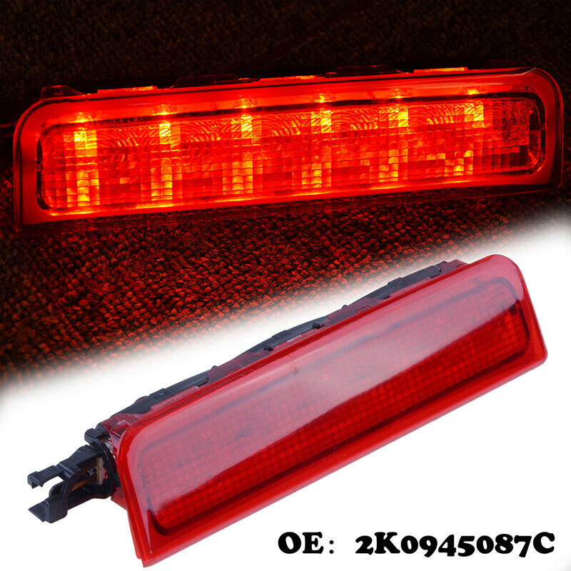 For VW Caddy Third Centre High Level Rear Brake Light Lamp Red Lens 2K0945087A