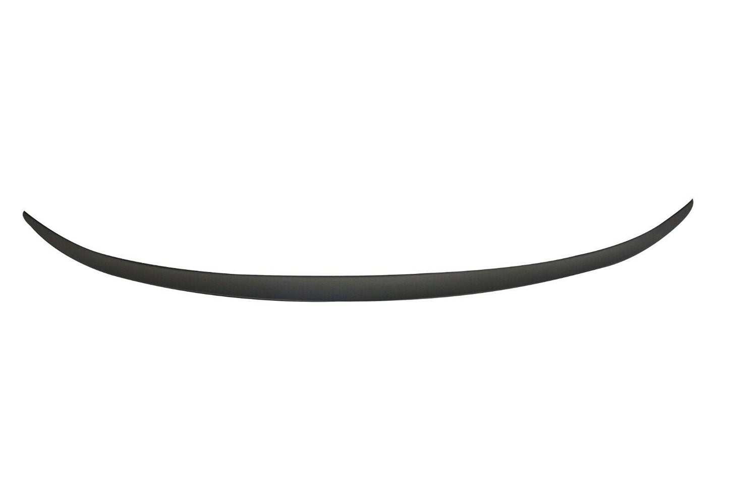 BMW 5 SERIES MATTE BLACK F10 M-SPORTS REAR TRUNK LID LIP BOOT SPOILER 11-17 OEM