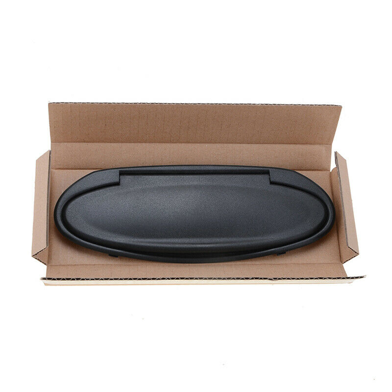 Pair Black Sun Visor Mirror Cover Base For Porsche 911 Boxster Cayman 996 997