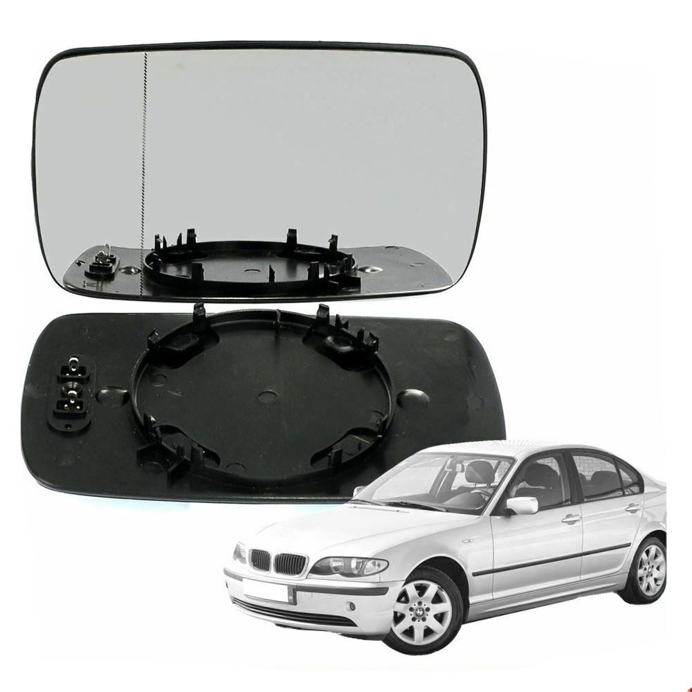 Right Driver side wing mirror glass for BMW 3 series E30 E36 1982-2000 heated