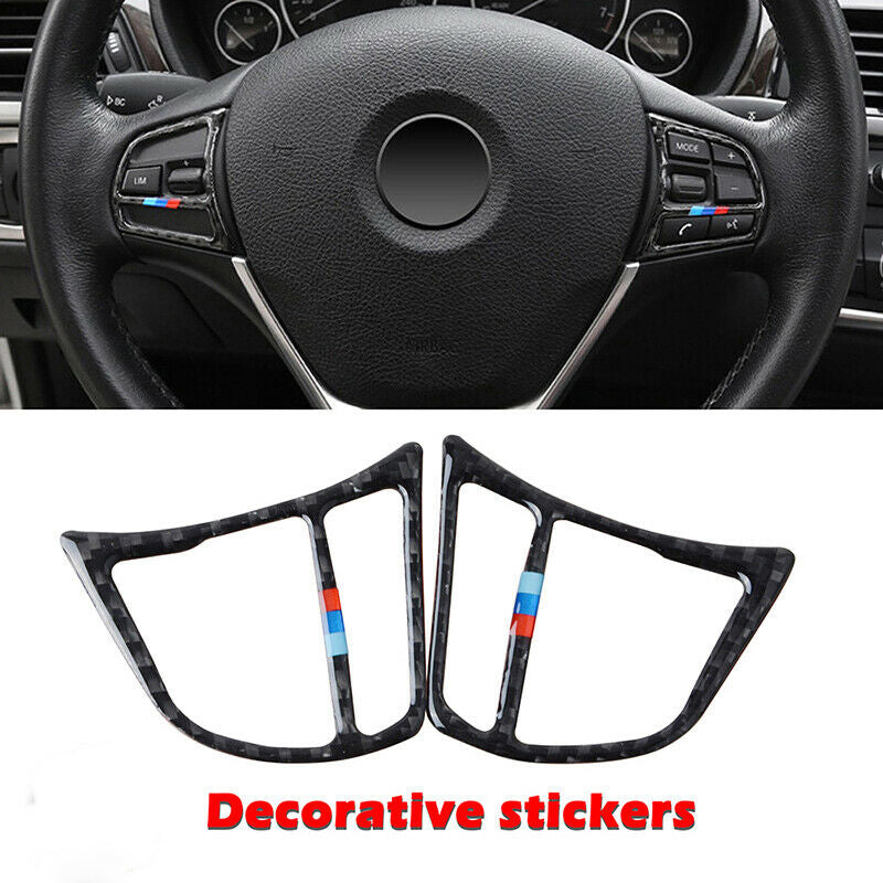 Decoration Cover Trim Part Accessories Carbon Fiber For BMW F30 F32 F80 F82 M3 D