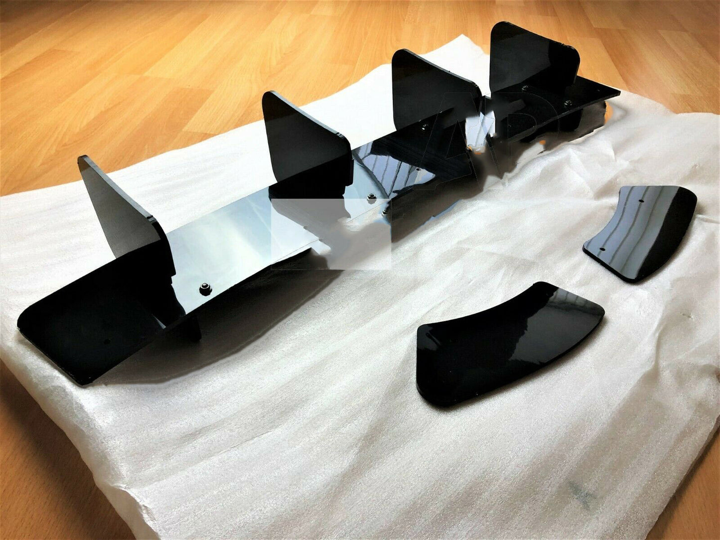 VW Golf GTI MK7.5 Rear Blade Style Diffuser 2016-2020 Spoiler Kit